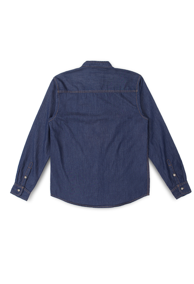 206 - Lea Fashion Shirt Long Sleeve Dark Indigo