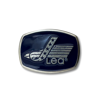 BCL - LEA Buckle Belt Logo Blue
