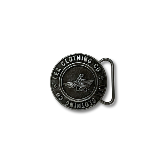 ACC - LEA Buckle Belt Silver Button Small