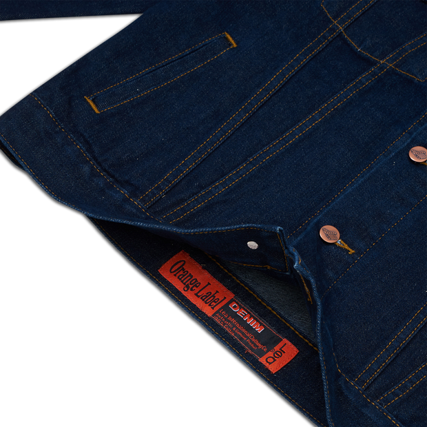 211 - Basic Series Denim Jacket Regular Fit Dark Indigo 13 Oz