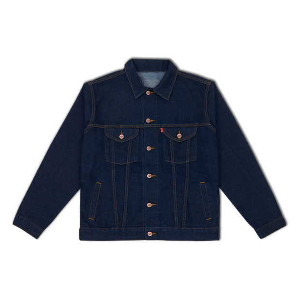 211 - Basic Series Denim Jacket Regular Fit Dark Indigo 13 Oz