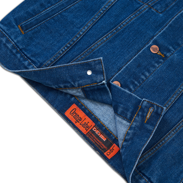 211 - Lea Basic Denim Jacket Medium Indigo 13 Oz