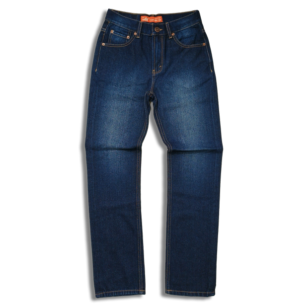 LEA 605 - Regular Slim Fit Dark Indigo 12.75oz