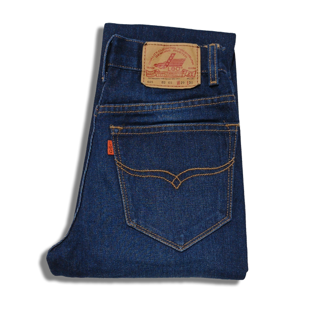 LEA 605 - Regular Slim Fit Dark Indigo 12.75oz