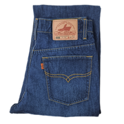 606 - LEA Basic Orange Label Dark Indigo Regular fit