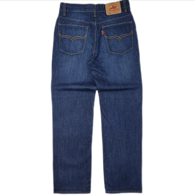 606 - LEA Basic Orange Label Dark Indigo Regular fit