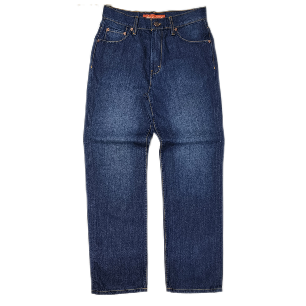 606 - LEA Basic Orange Label Dark Indigo Regular fit