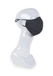 763 - LEA Non-Medical Face Mask (Masker) Grey Chambray Denim 
