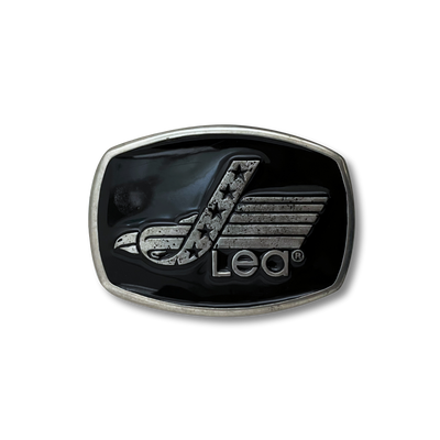 BCL - LEA Buckle Belt Logo Black