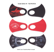 762 - LEA Jeans Face Mask (Masker) SCUBA SERIES No.4 (762.99.SR.04..) 3pcs per pack